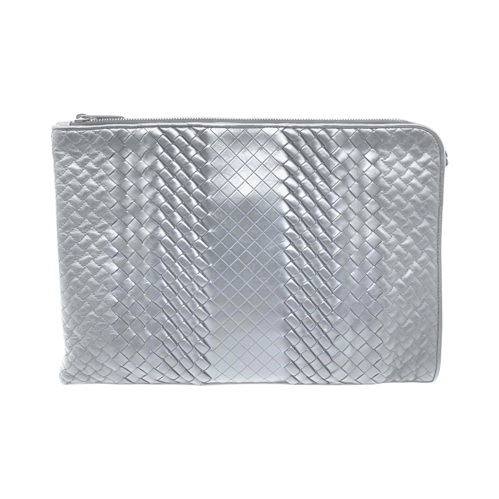 Bottega Veneta Intrecciato Leather Document Case