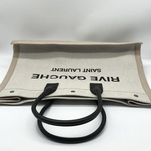 Yves Saint Laurent Large Canvas Rive Gauche Tote Bag photo 6