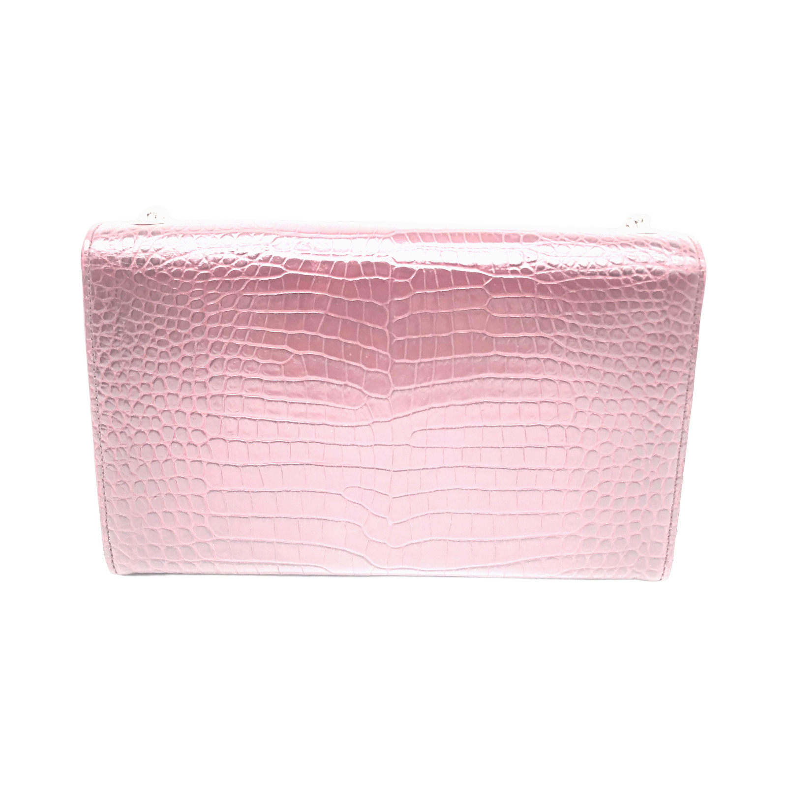 Yves Saint Laurent Croc Embossed Leather Shoulder Bag photo 3