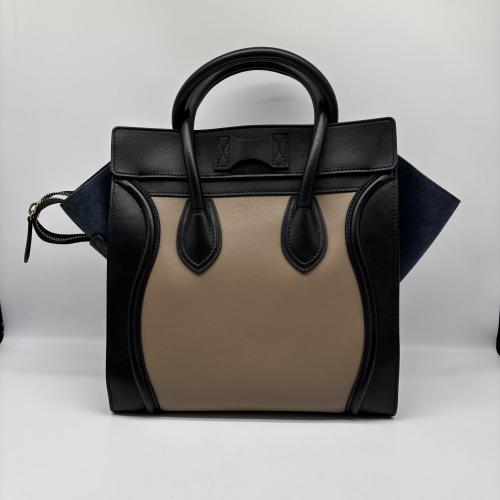 Celine Tri-Color Luggage Tote Bag photo 2