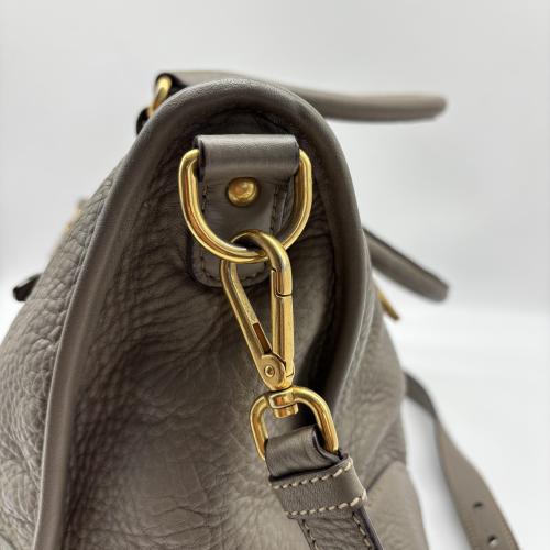 Prada Grey Leather 2way Bag photo 8