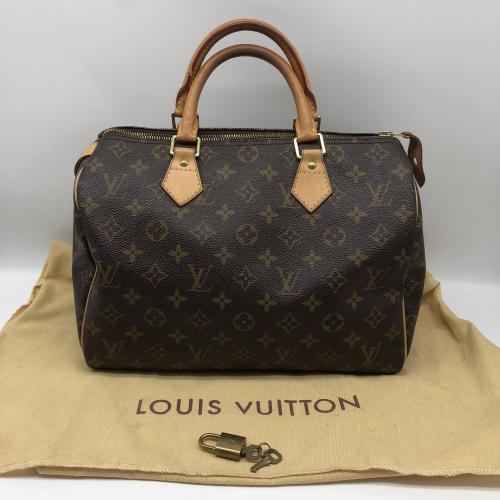 Louis Vuitton Monogram Canvas Speedy 30 Handbag