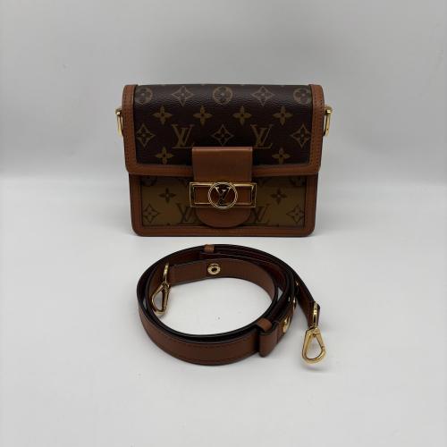 Louis Vuitton Monogram Leather Dauphine Shoulder Bag