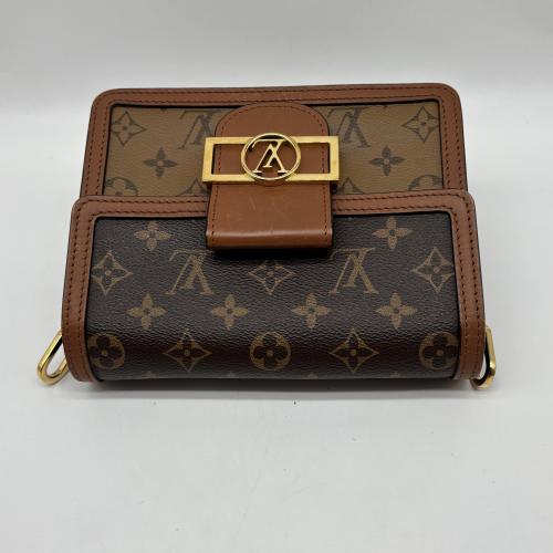 Louis Vuitton Monogram Leather Dauphine Shoulder Bag photo 7