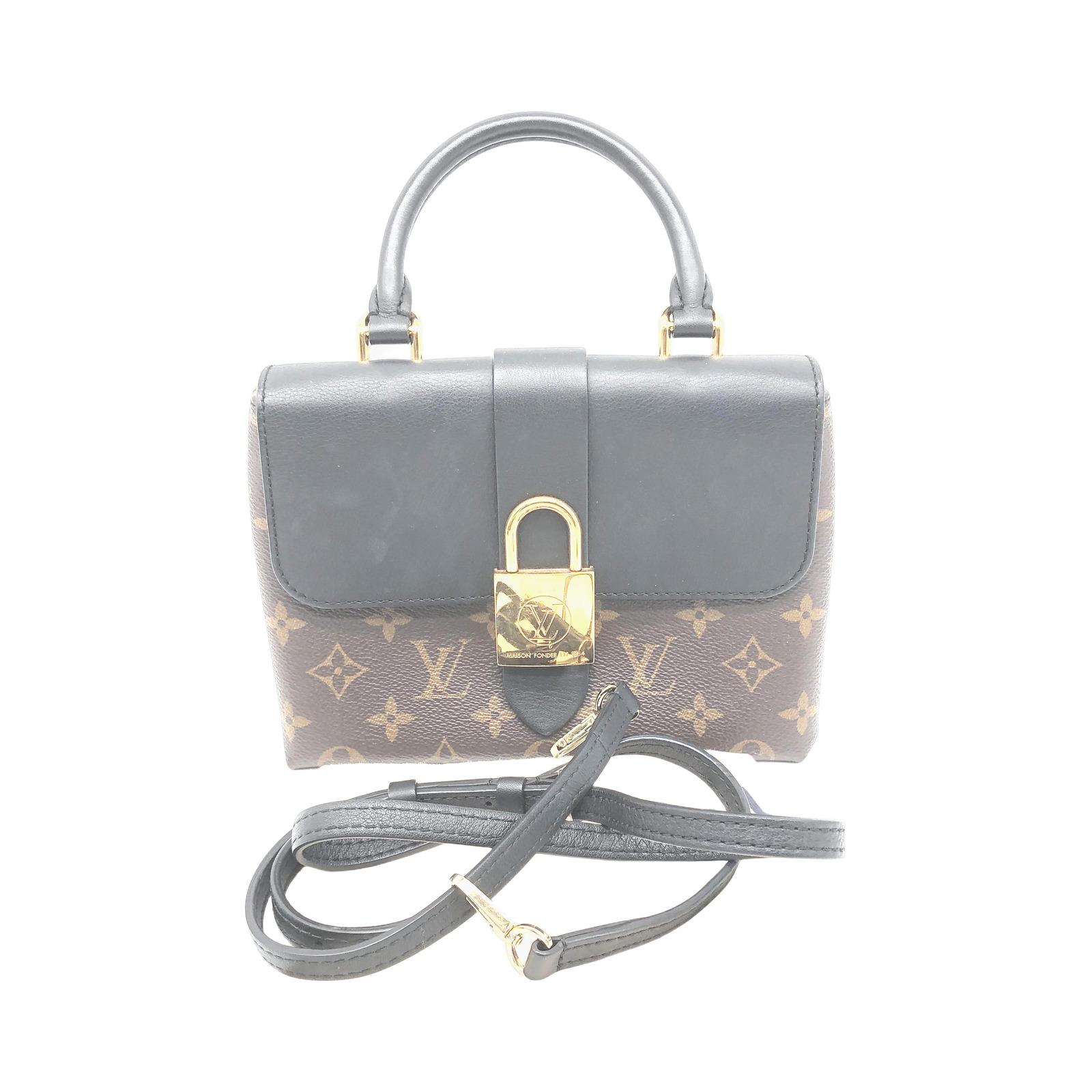Louis Vuitton Black Monogram Canvas Locky BB Bag photo 2