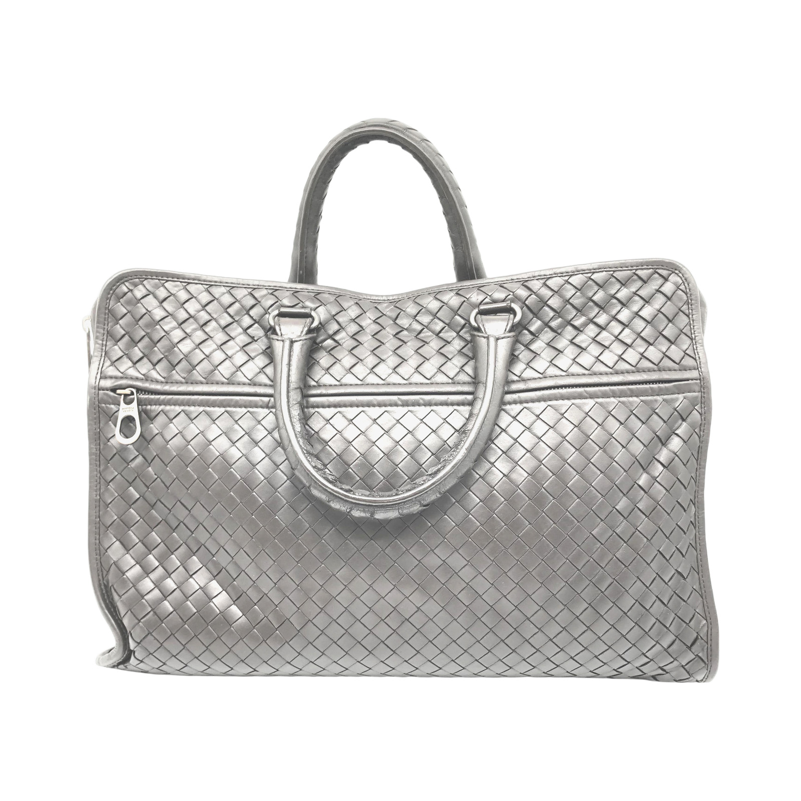 Bottega Veneta Intrecciato Leather Briefcase