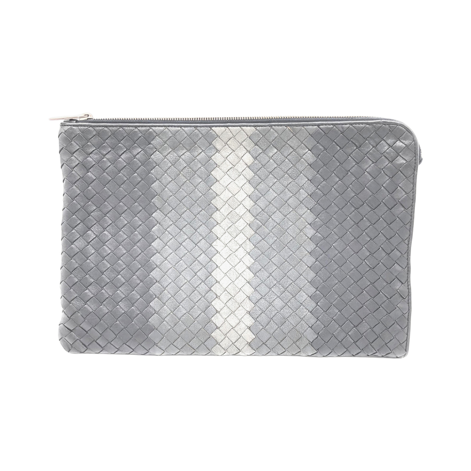 Bottega Veneta Intrecciato Leather Clutch Bag