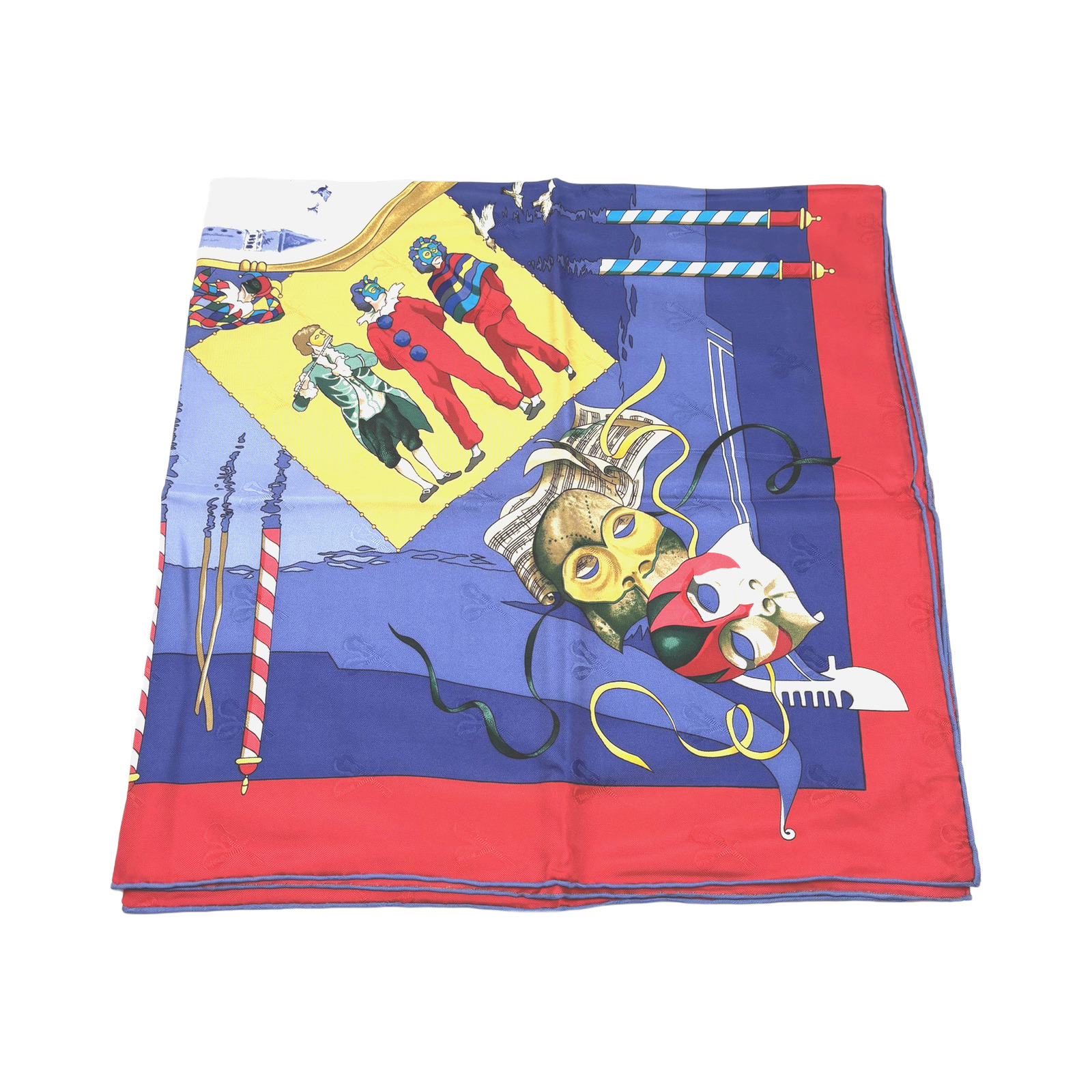 Hermès La Carnaval De Venise Silk Scarf photo 2