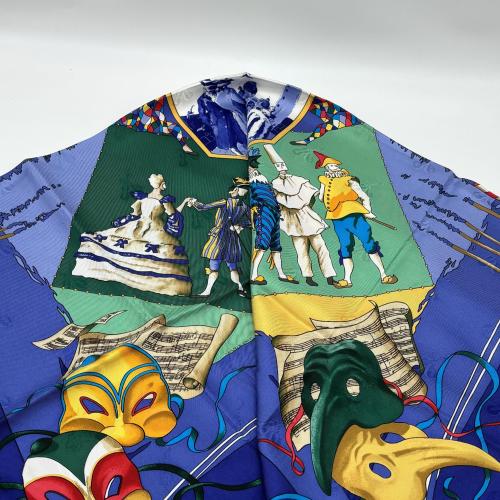 Hermès La Carnaval De Venise Silk Scarf photo 6
