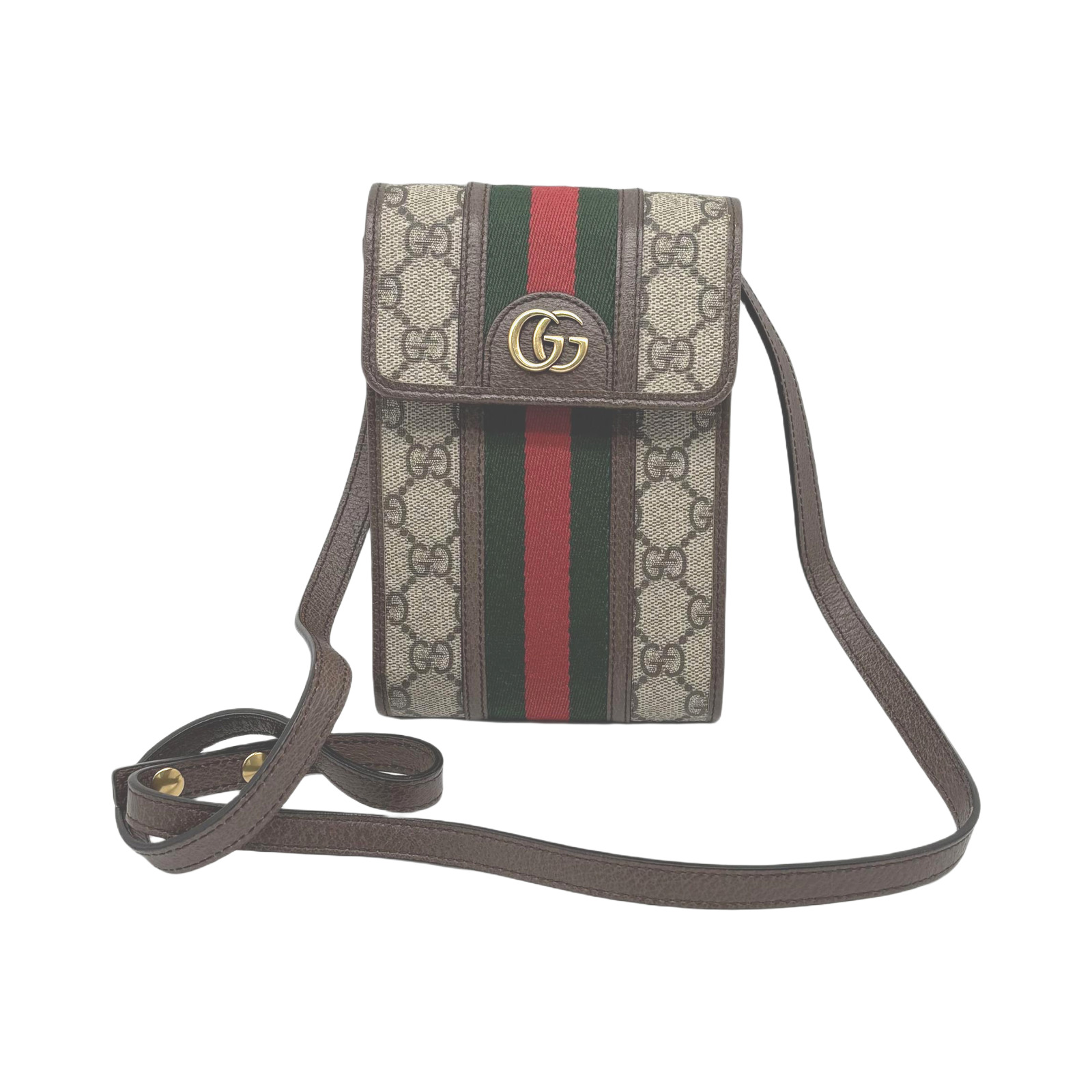 Gucci GG Canvas Mini Crossbody Bag
