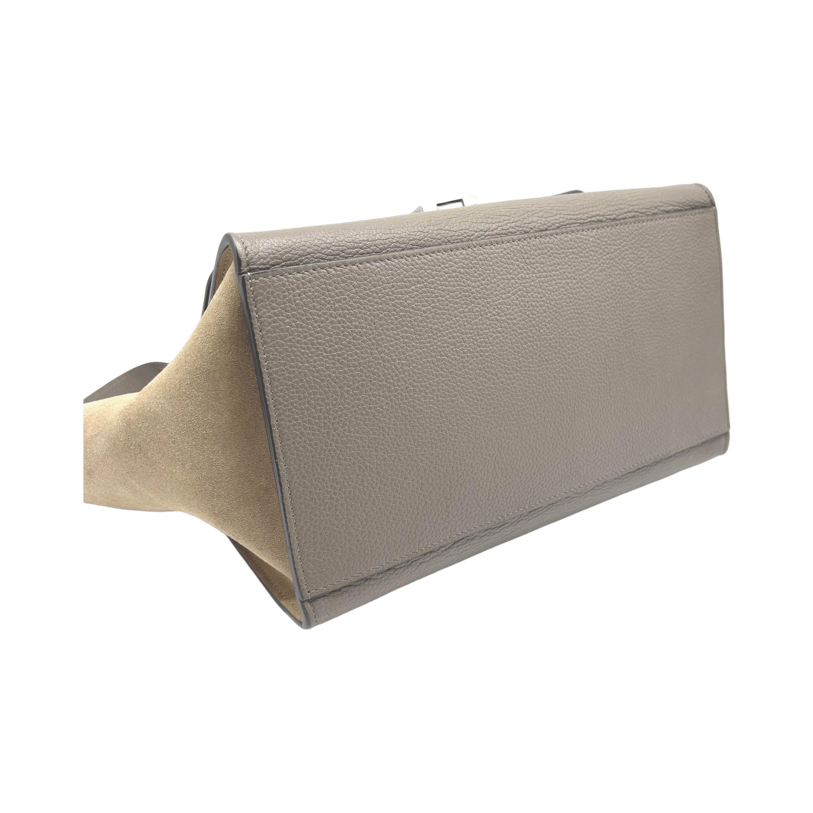 Celine Trapeze Suede Leather Shoulder Bag photo 3