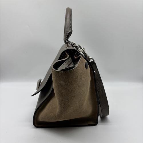 Celine Trapeze Suede Leather Shoulder Bag photo 7