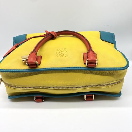 Loewe Tricolor Leather Amazona Handbag photo 6