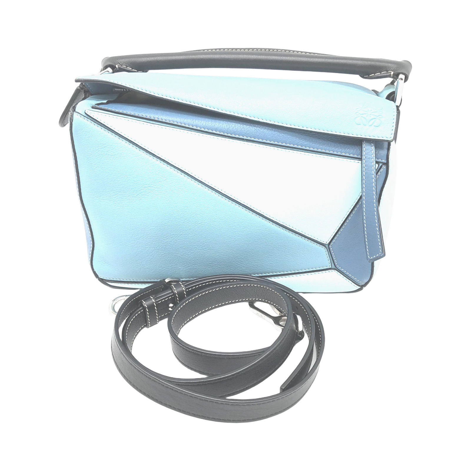 Loewe Tricolor Leather Puzzle Handbag
