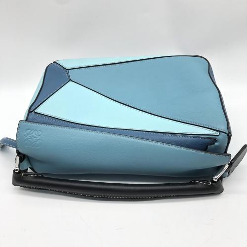 Loewe Tricolor Leather Puzzle Handbag photo 6