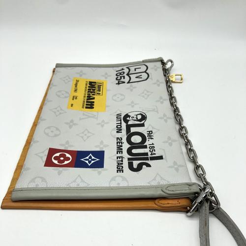 Louis Vuitton Monogram Canvas  "I Have A Dream" Virgil Abloh Flat Messenger Bag photo 7