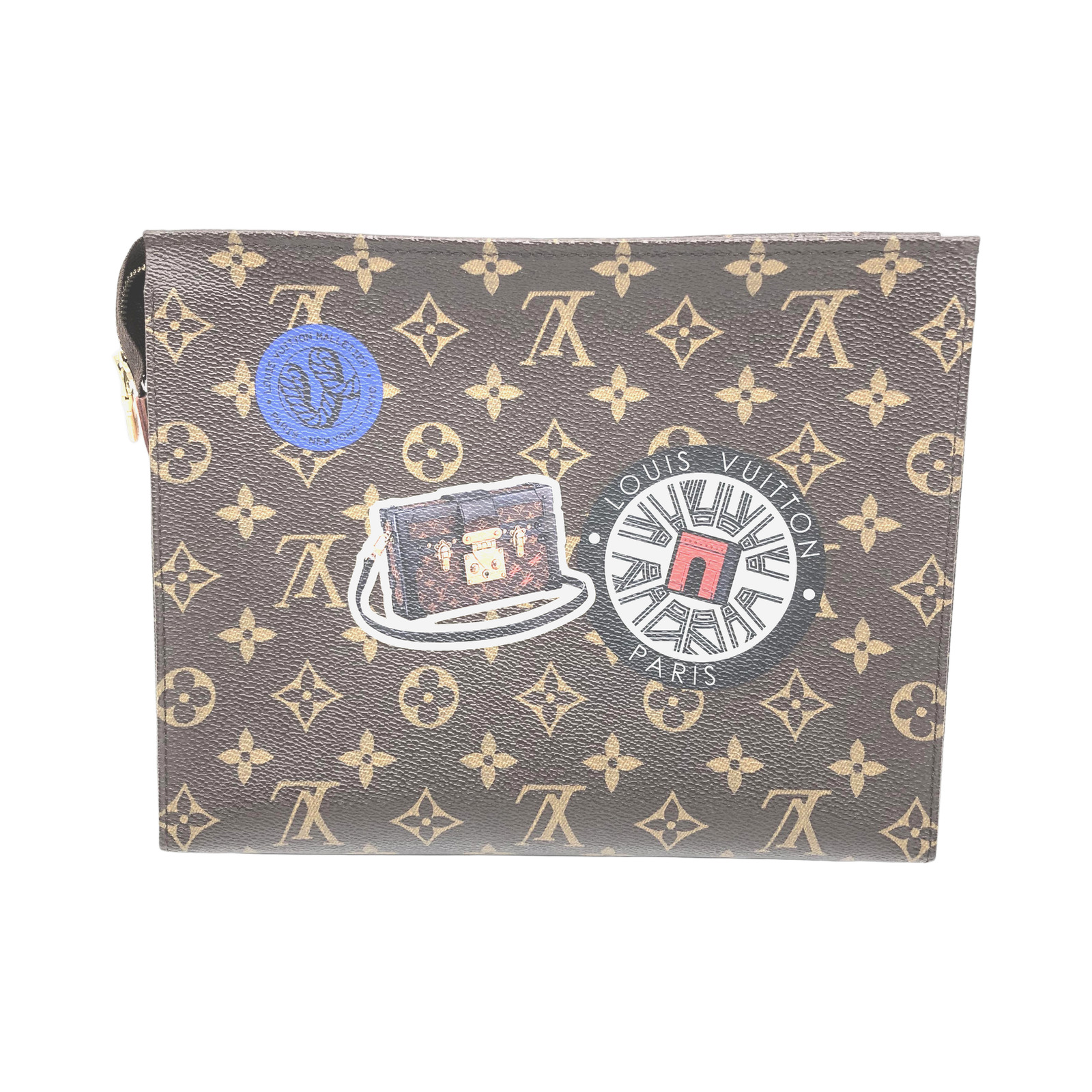 Louis Vuitton Limited Edition Monogram Canvas World Tour Poche Toilette photo 2