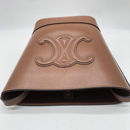 Celine Small Cuir Triomphe Bucket Bag photo 6