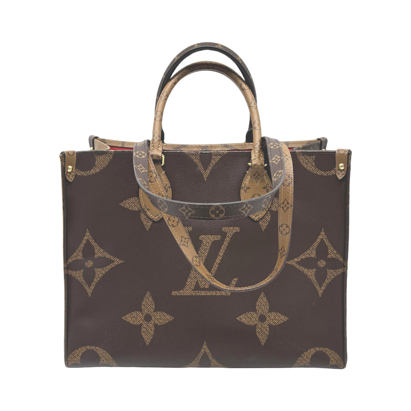 Louis Vuitton Monogram Giant and Reverse Canvas Giant Monogram Onthego Tote Bag