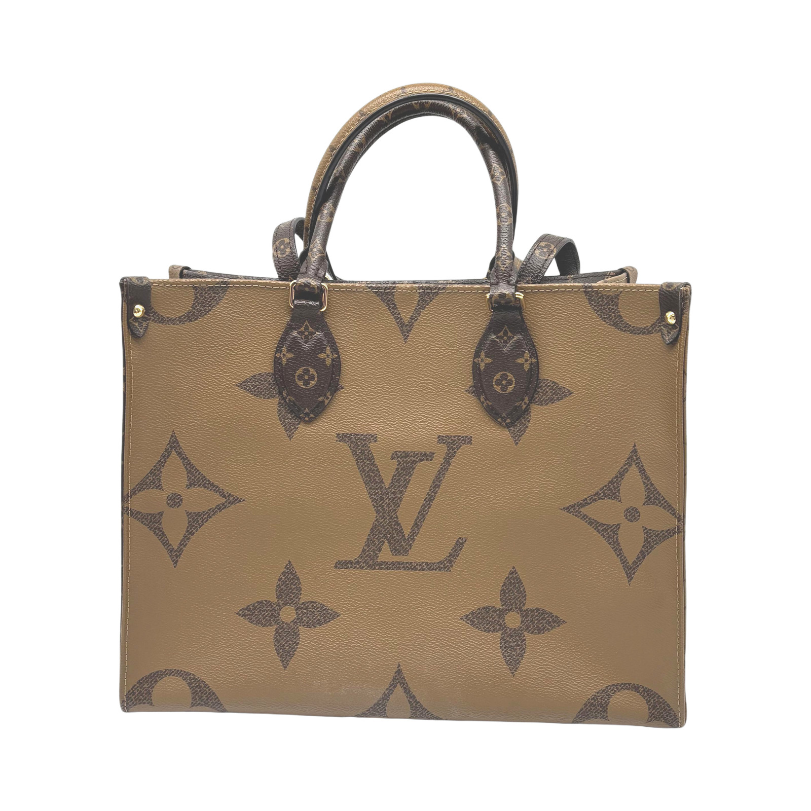 Louis Vuitton Monogram Giant and Reverse Canvas Giant Monogram Onthego Tote Bag photo 2