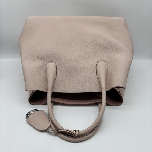 Christian Dior Calfskin Leather Open Bar Tote Bag - Pink photo 5