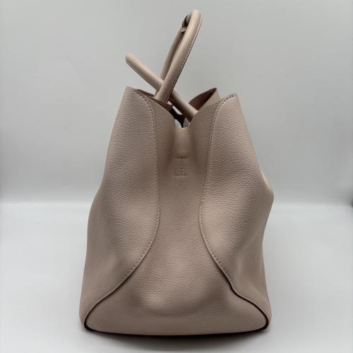 Christian Dior Calfskin Leather Open Bar Tote Bag - Pink photo 6