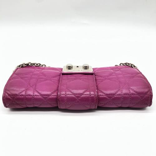 Christian Dior Lambskin Cannage Miss Dior Chain Wallet photo 6