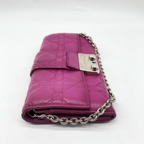 Christian Dior Lambskin Cannage Miss Dior Chain Wallet photo 7