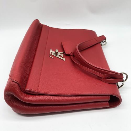 Louis Vuitton Red Lockme Ii Top Handle Bag photo 7