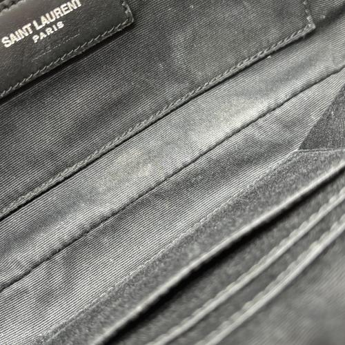 Yves Saint Laurent Black Leather Belt Bag With Logo photo 4
