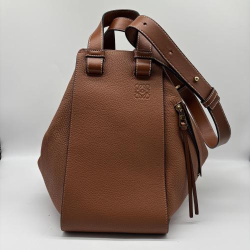 Loewe Brown Leather Hammock Bag photo 7