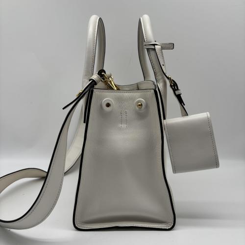 Prada Saffiano Cuir Calfskin Monochrome Top Handle Tote photo 6