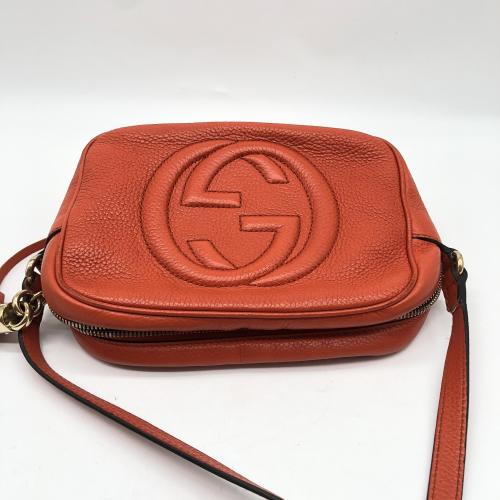 Gucci Pebbled Calfskin Soho Disco Bag photo 6