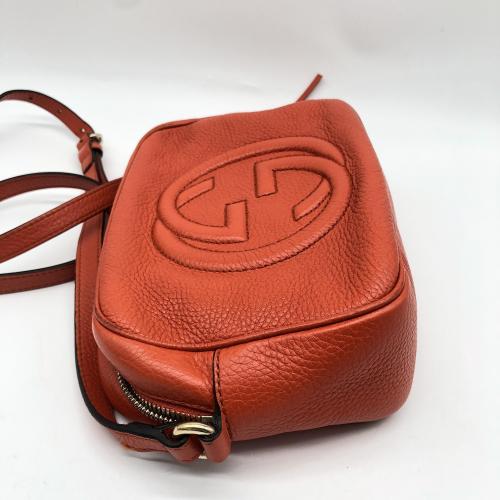 Gucci Pebbled Calfskin Soho Disco Bag photo 7