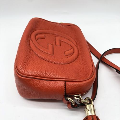 Gucci Pebbled Calfskin Soho Disco Bag photo 8