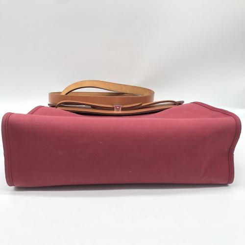 Hermès Red Herbag Zip Shoulder Bag photo 5