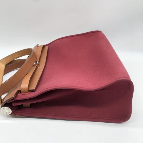 Hermès Red Herbag Zip Shoulder Bag photo 7