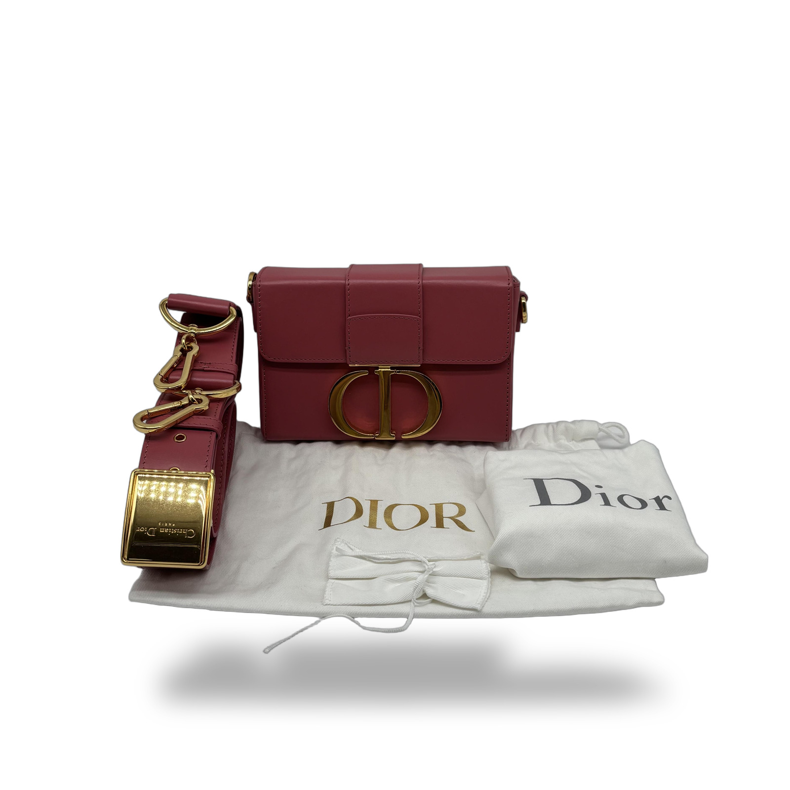 Christian Dior Montaigne Shoulder Bag In Pink