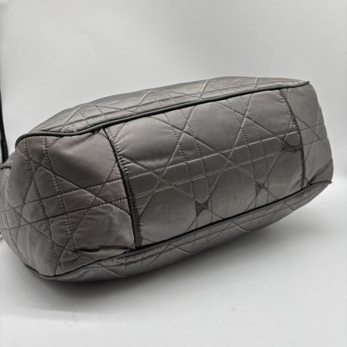 Christian Dior Metallic Cannage Drawstring Shoulder Bag photo 3