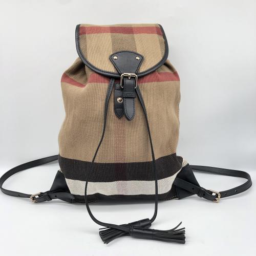 Burberry Canvas Check Chiltern Backpack