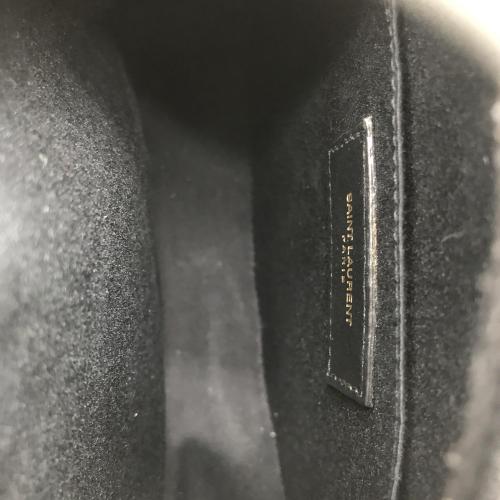 Yves Saint Laurent Black Quilted Round Crossbody Bag photo 4