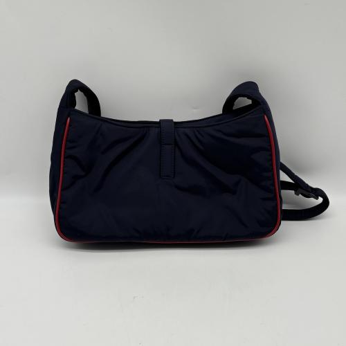 Yves Saint Laurent Navy Nylon Shoulder Bag photo 2