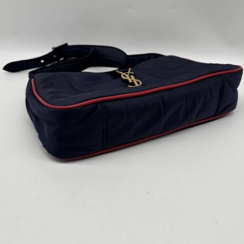 Yves Saint Laurent Navy Nylon Shoulder Bag photo 3