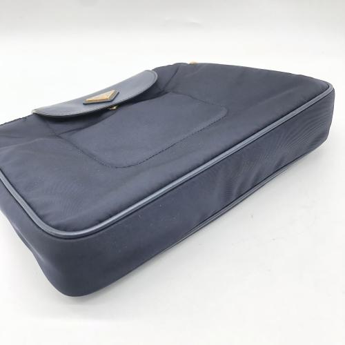 Prada Blue Nylon Crossbody Bag photo 3