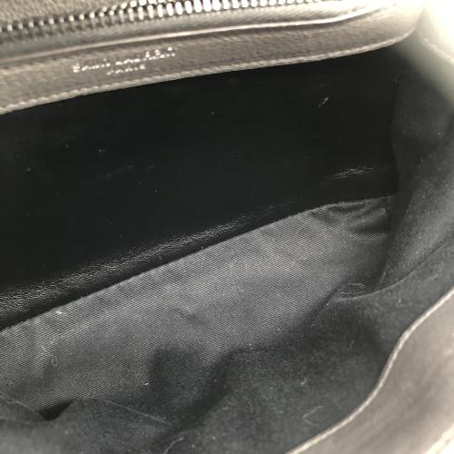 Yves Saint Laurent Quilted Grey Leather Crossbody Bag photo 4