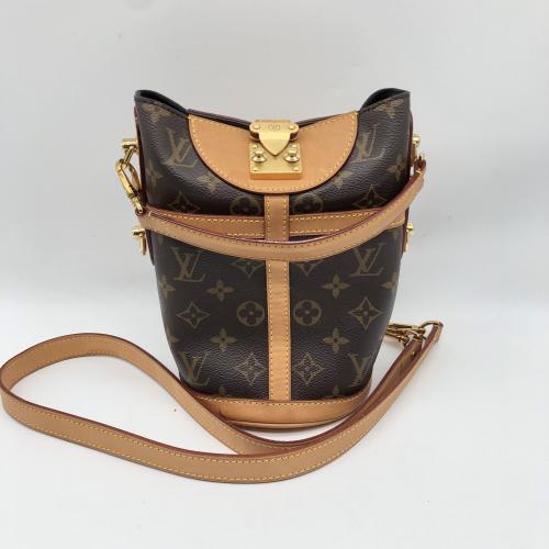 Louis Vuitton Monogram Canvas Duffle Bucket Bag