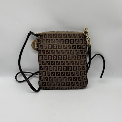 Fendi Zucchino Canvas Crossbody Bag photo 2