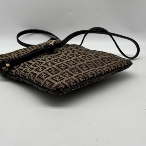 Fendi Zucchino Canvas Crossbody Bag photo 3