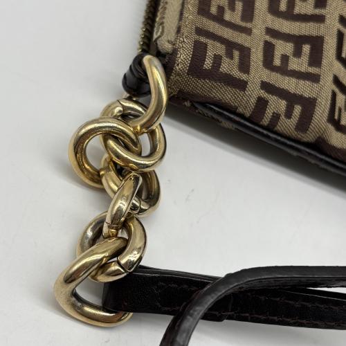Fendi Zucchino Canvas Crossbody Bag photo 8
