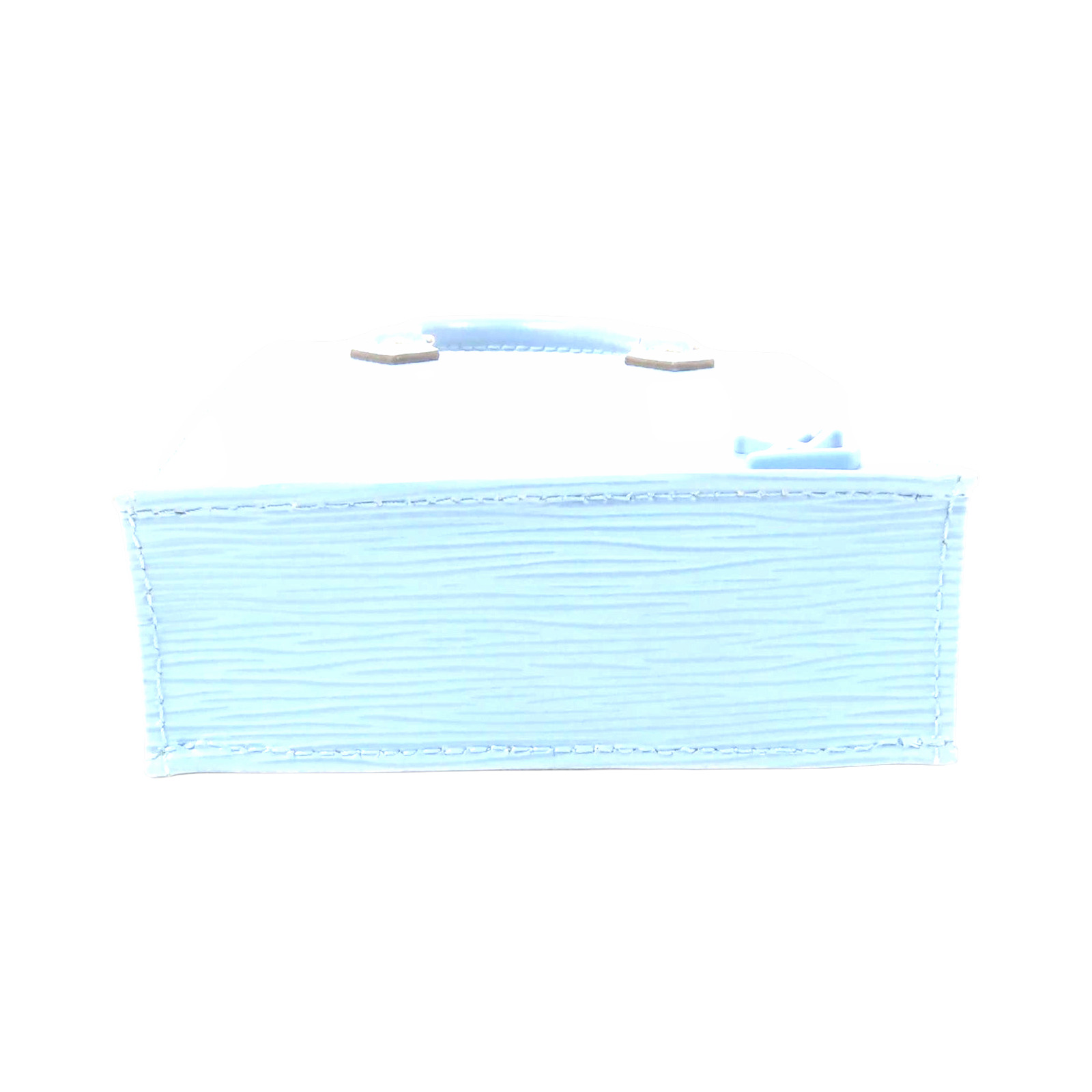 Louis Vuitton Blue Epi Leather Petit Sac Plat photo 3